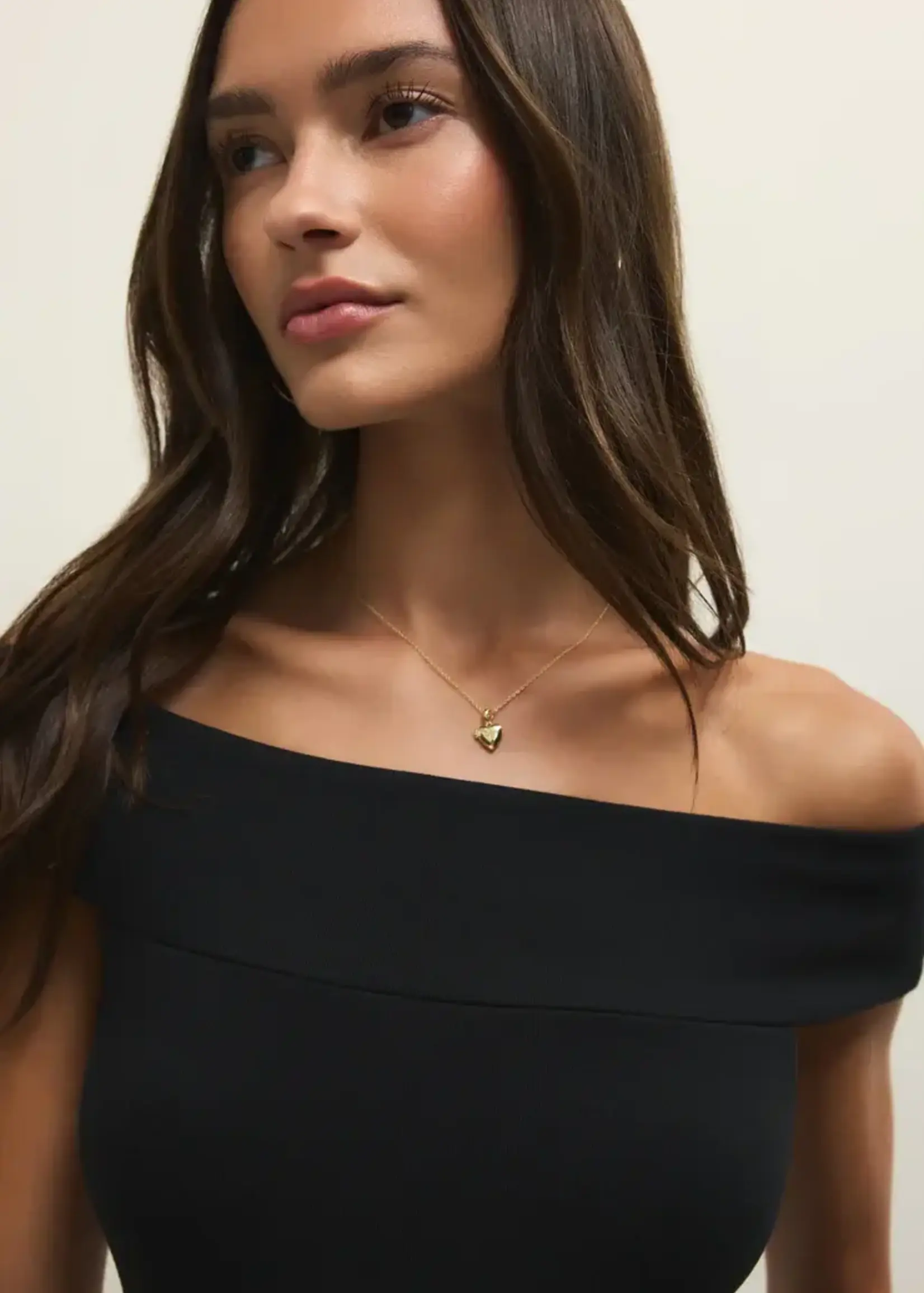 Z SUPPLY Second Skin Off Shoulder Top