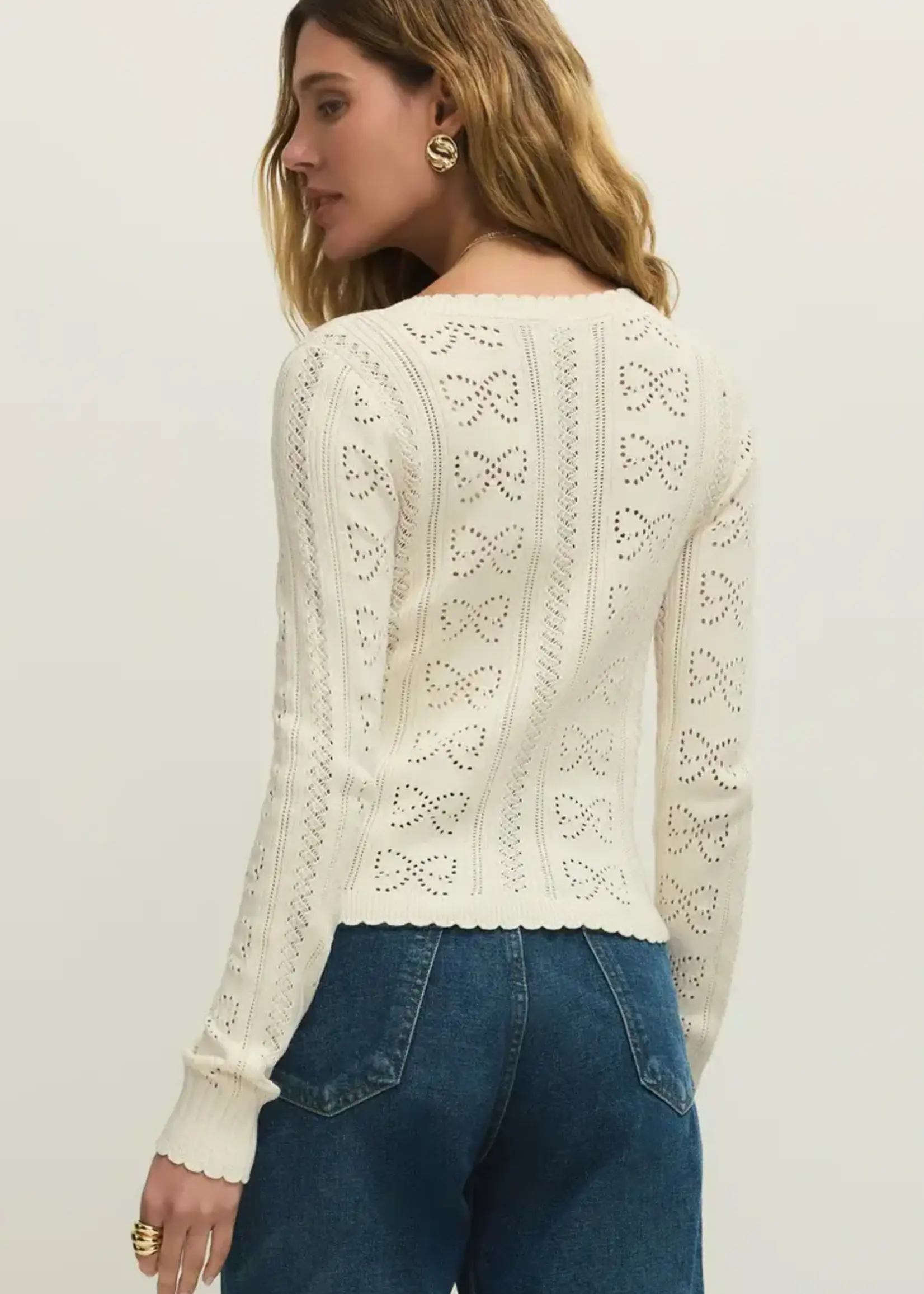 Z SUPPLY Gema Pointelle Cardigan