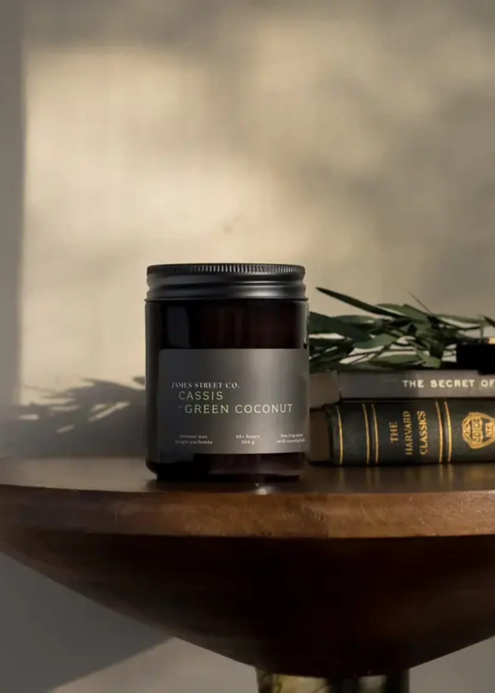 James Street Co. CASSIS + GREEN COCONUT Candle