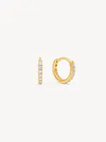 Hillberg & Berk Pavé Hoop Earrings Extra Small