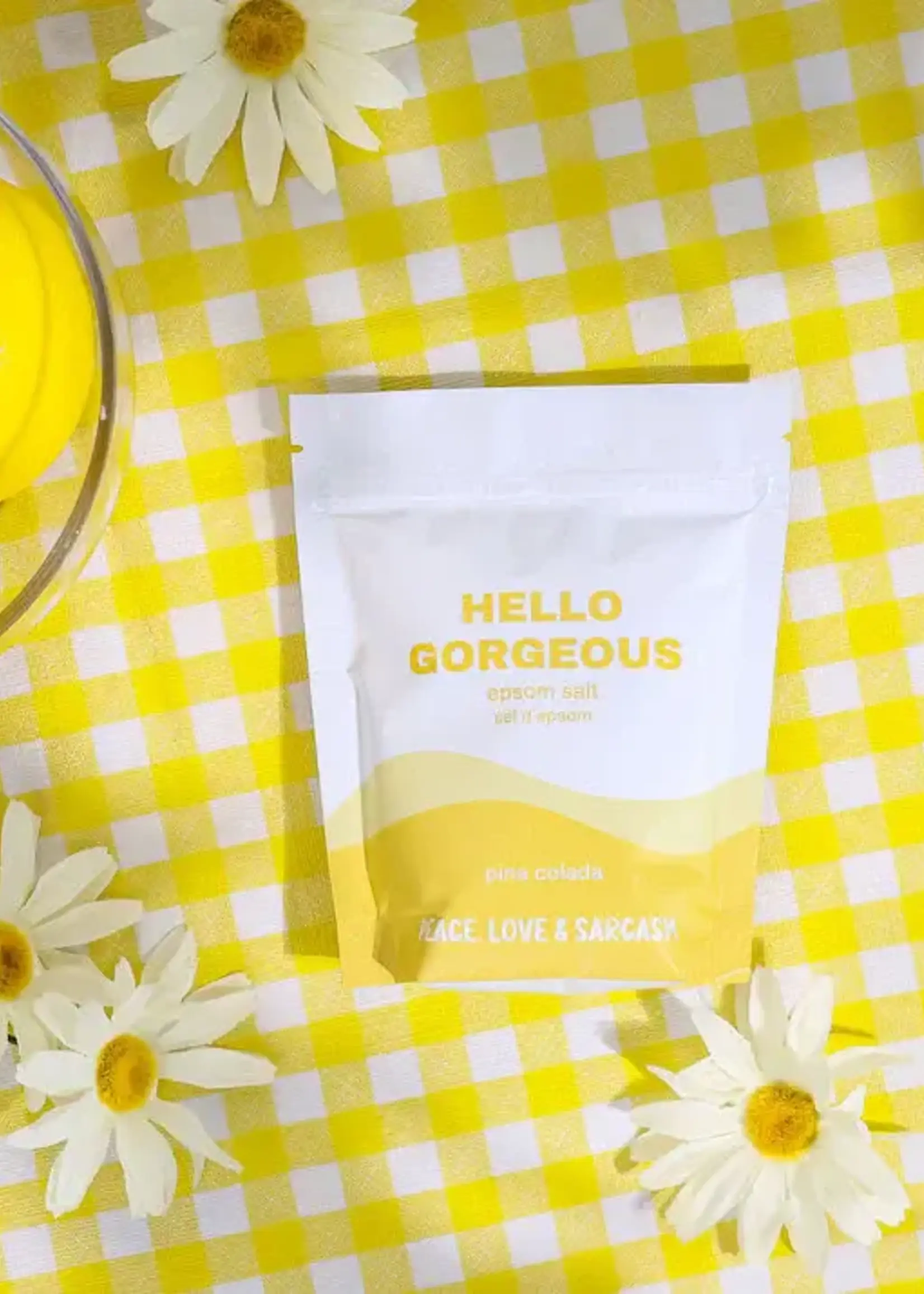 Peace, Love and Sarcasm HELLO GORGEOUS Epson Balt Salt Soak