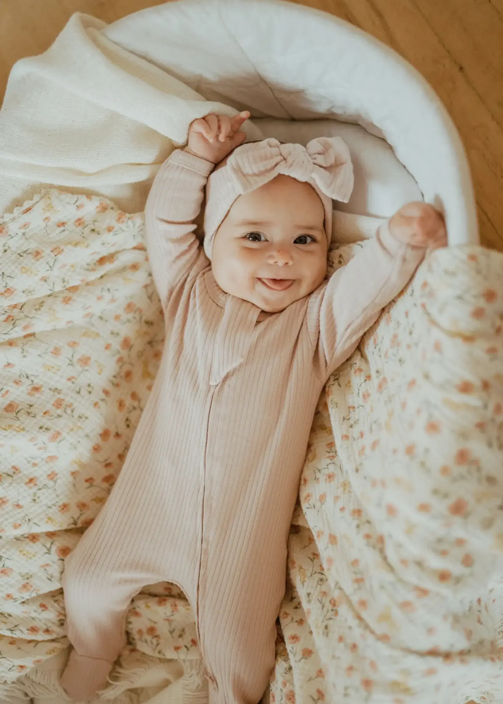 Ba.Be.O Organic Ribbed Infant Sleeper