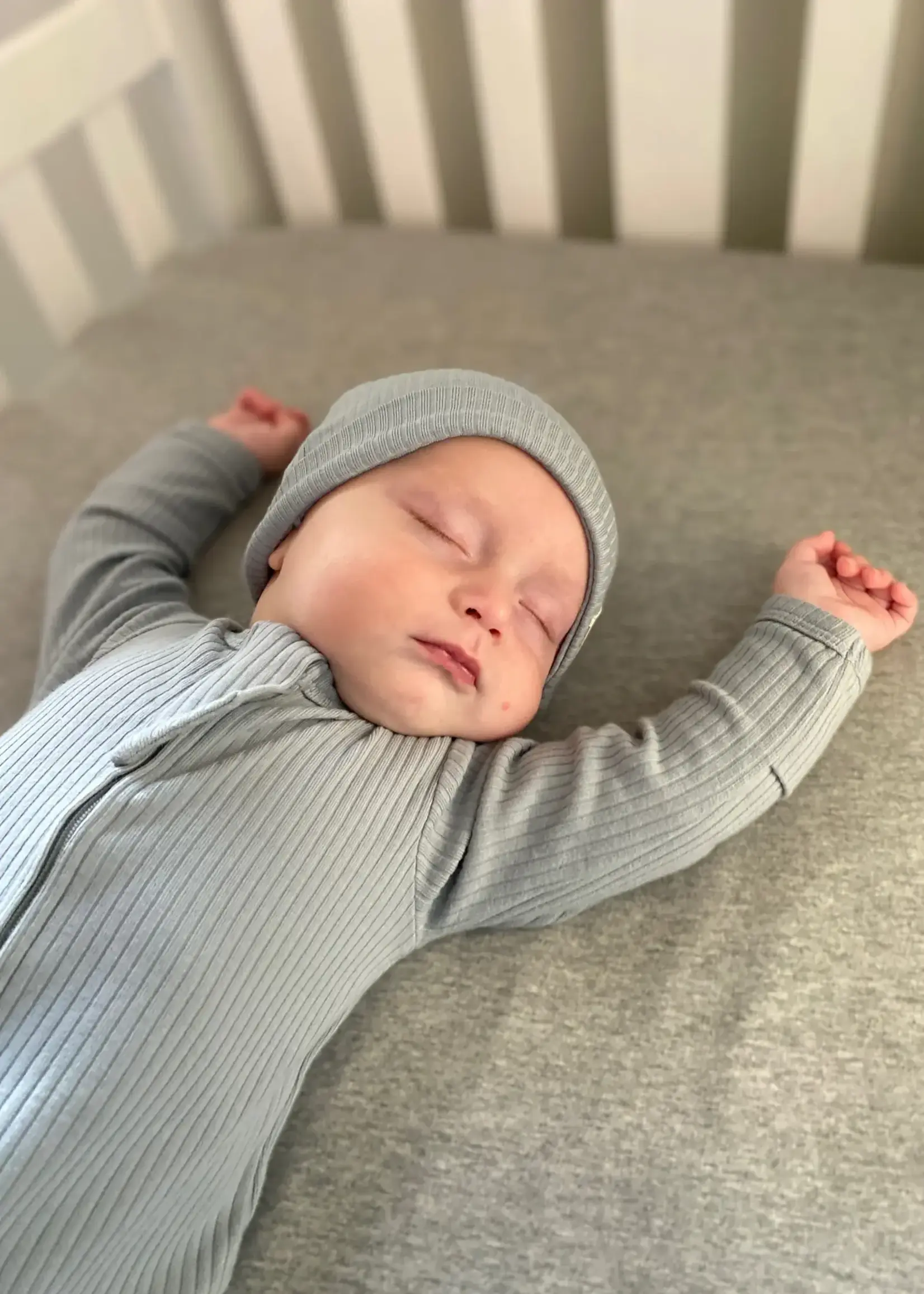 Ba.Be.O Organic Ribbed Infant Sleeper