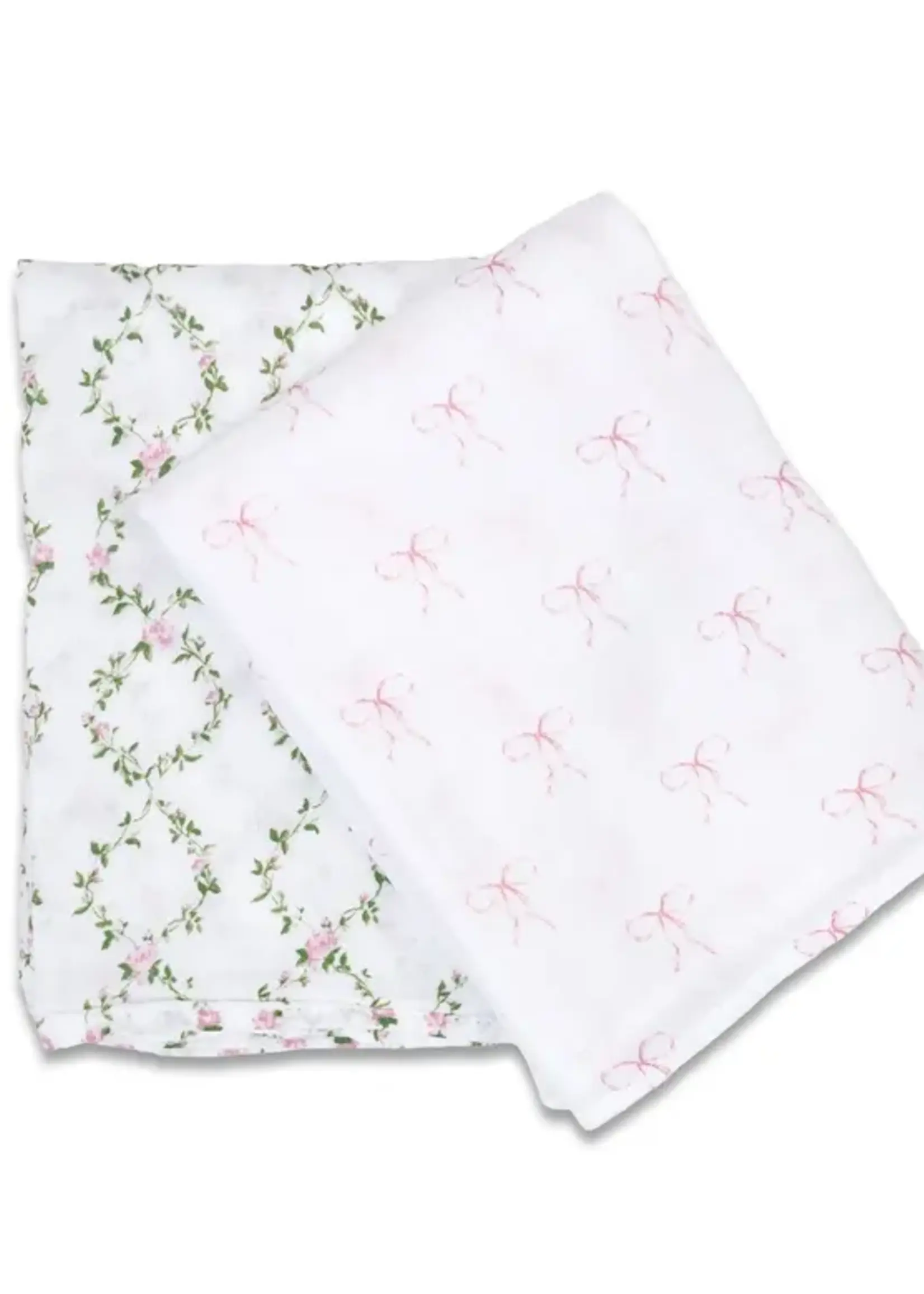 Lulujo Baby Cotton Muslin Swaddle Blankets 2 Pack