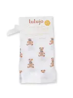 Lulujo Baby Cotton Security  Blankets 2 Pack