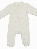 Lulujo Baby Bamboo Footed Sleepers
