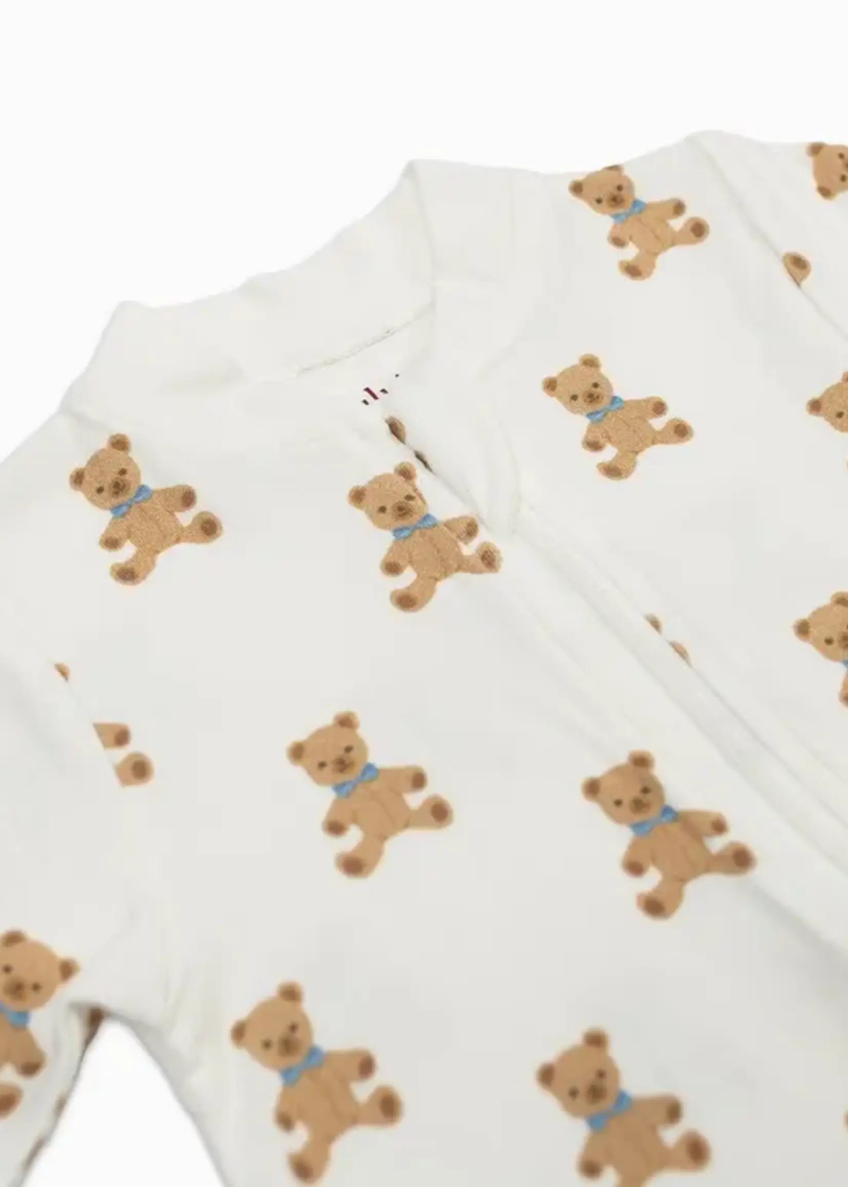 Lulujo Baby Bamboo Footed Sleepers