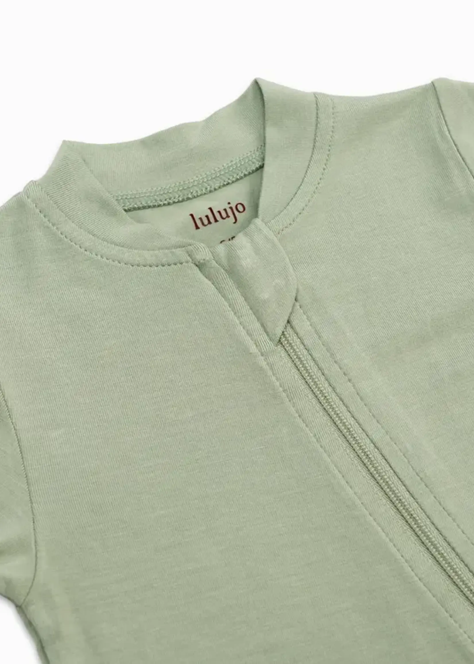 Lulujo Baby Bamboo Footed Sleepers