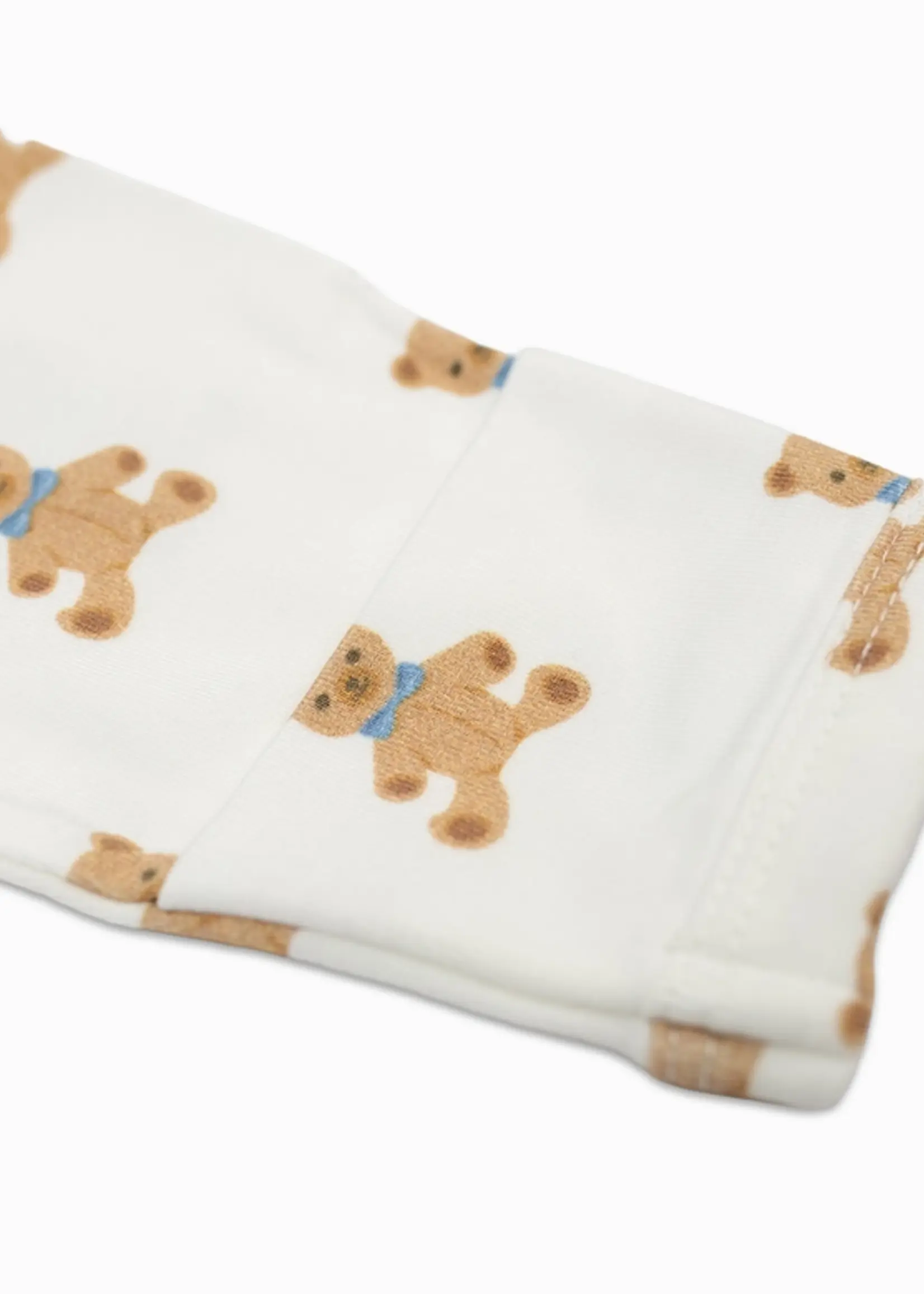 Lulujo Baby Bamboo Footed Sleepers