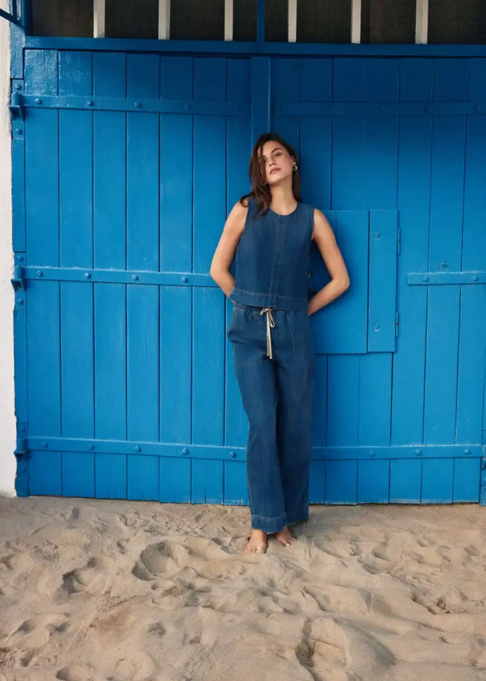 Z SUPPLY Daycation Denim Utility Pant