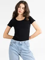 C'est Moi Clothing Bamboo Short Sleeve Scoop Neck