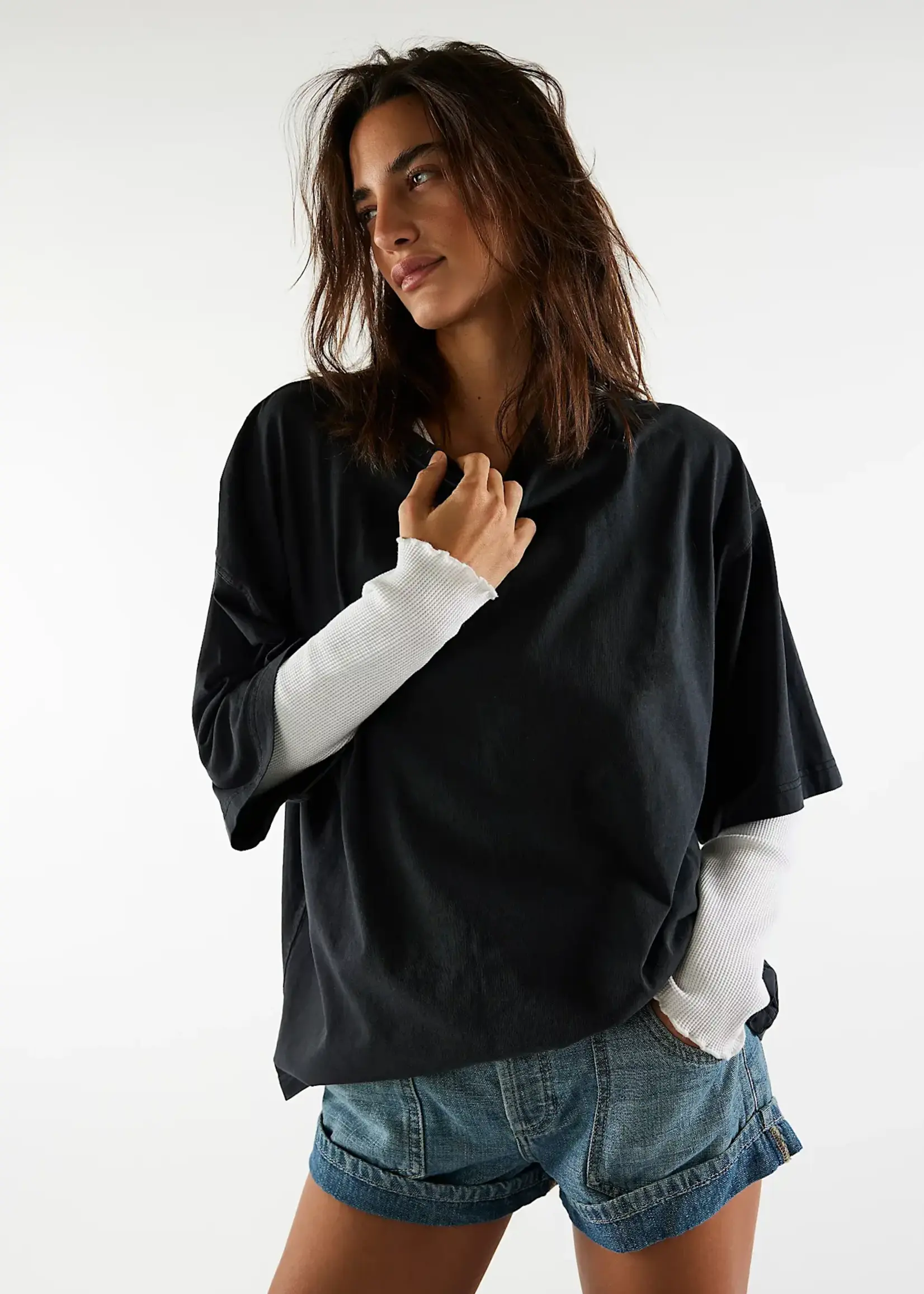 Free People WTF Perfect Oversized Tee