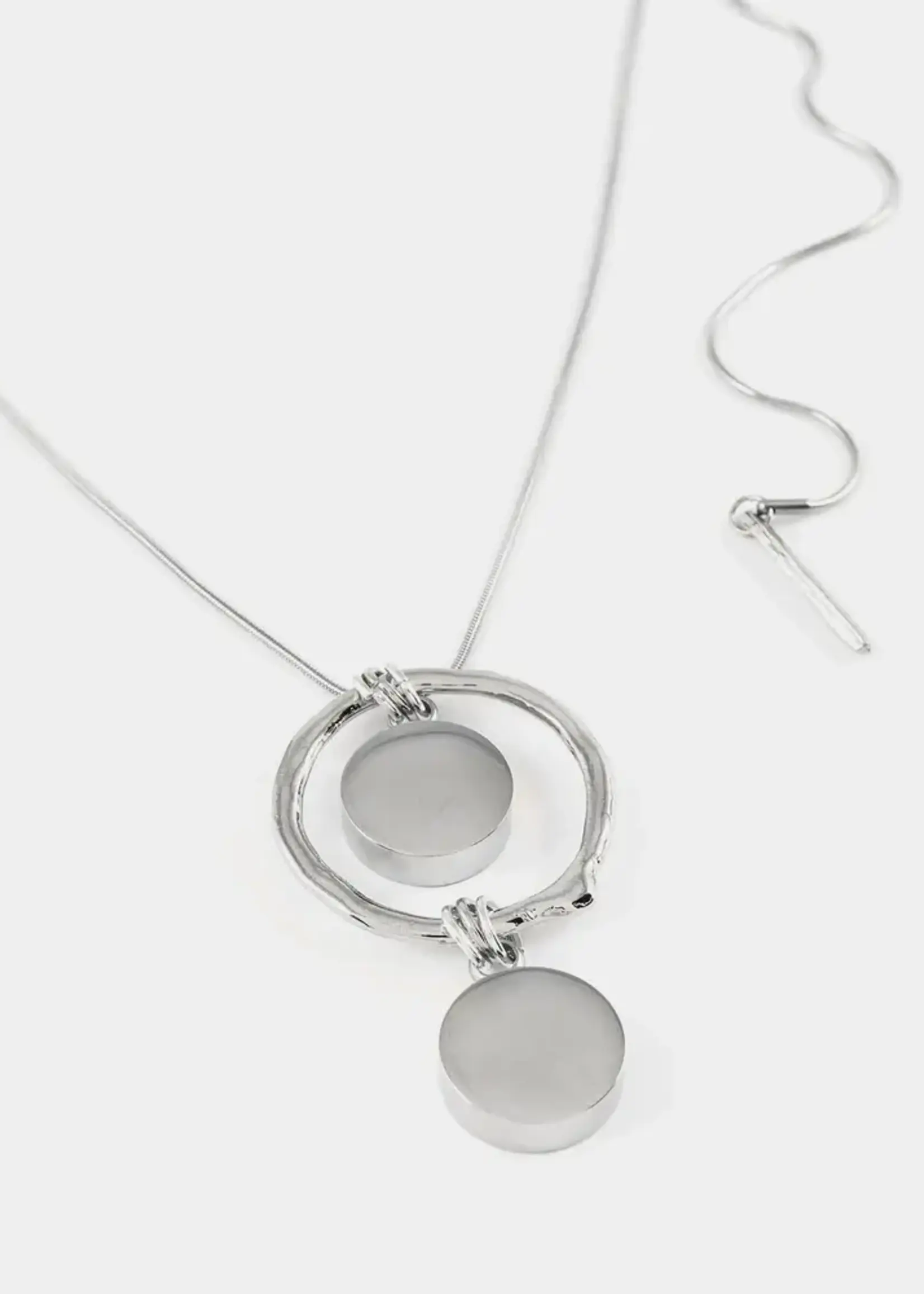 Anne-Marie Chagnon Sursum Silver Memorial Necklace