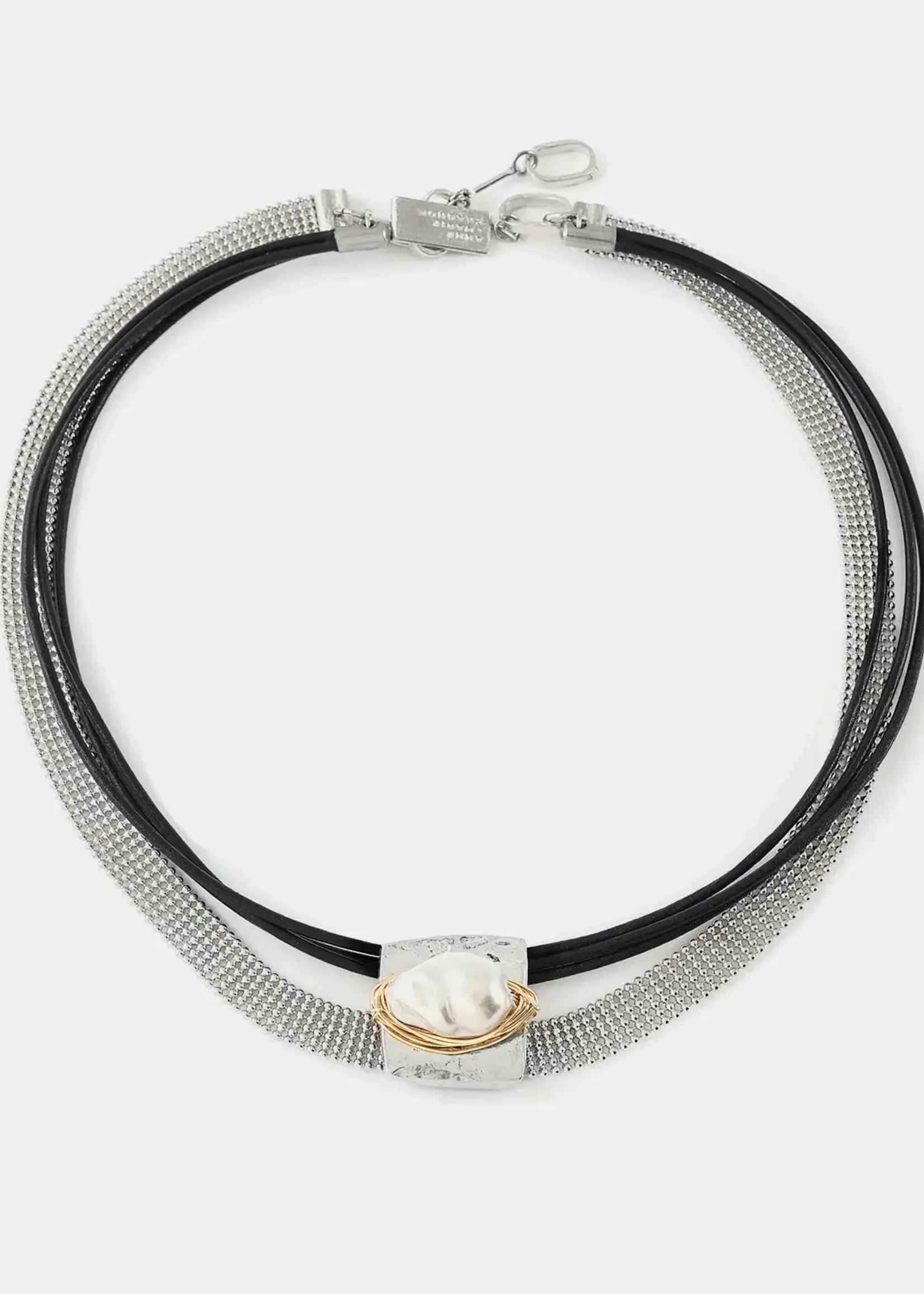 Anne-Marie Chagnon Rasbor Two-Tone Necklace