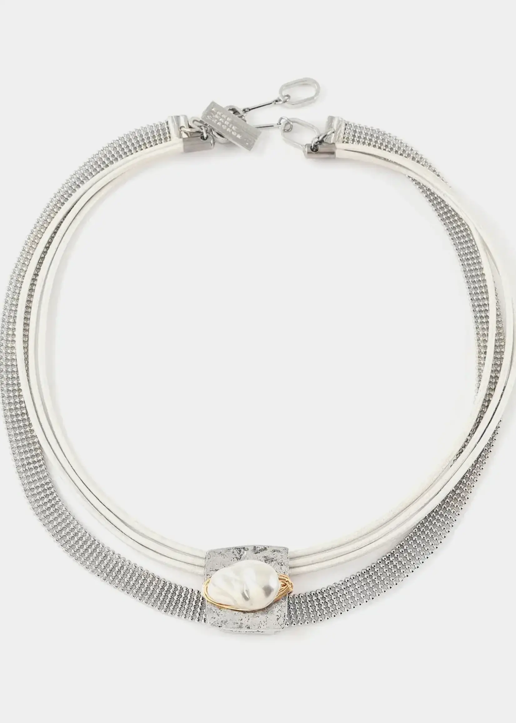 Anne-Marie Chagnon Rasbor Two-Tone Necklace