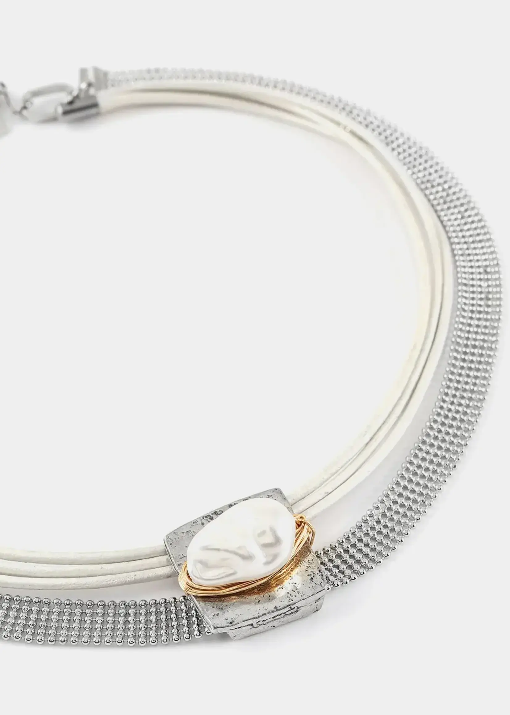 Anne-Marie Chagnon Rasbor Two-Tone Necklace