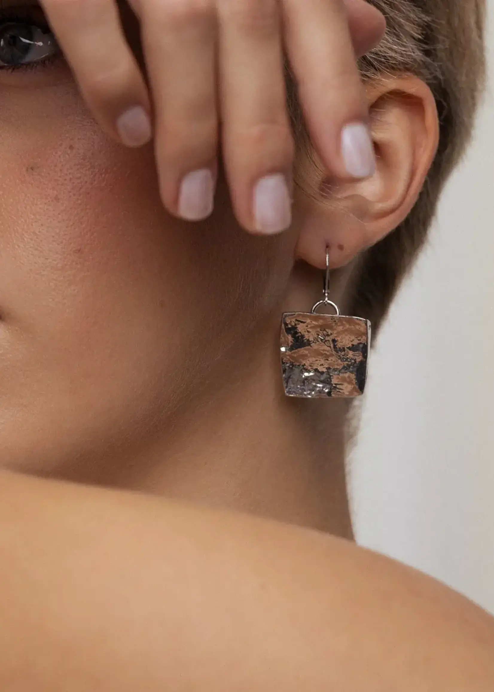 Anne-Marie Chagnon Jocelyne Silver Earrings