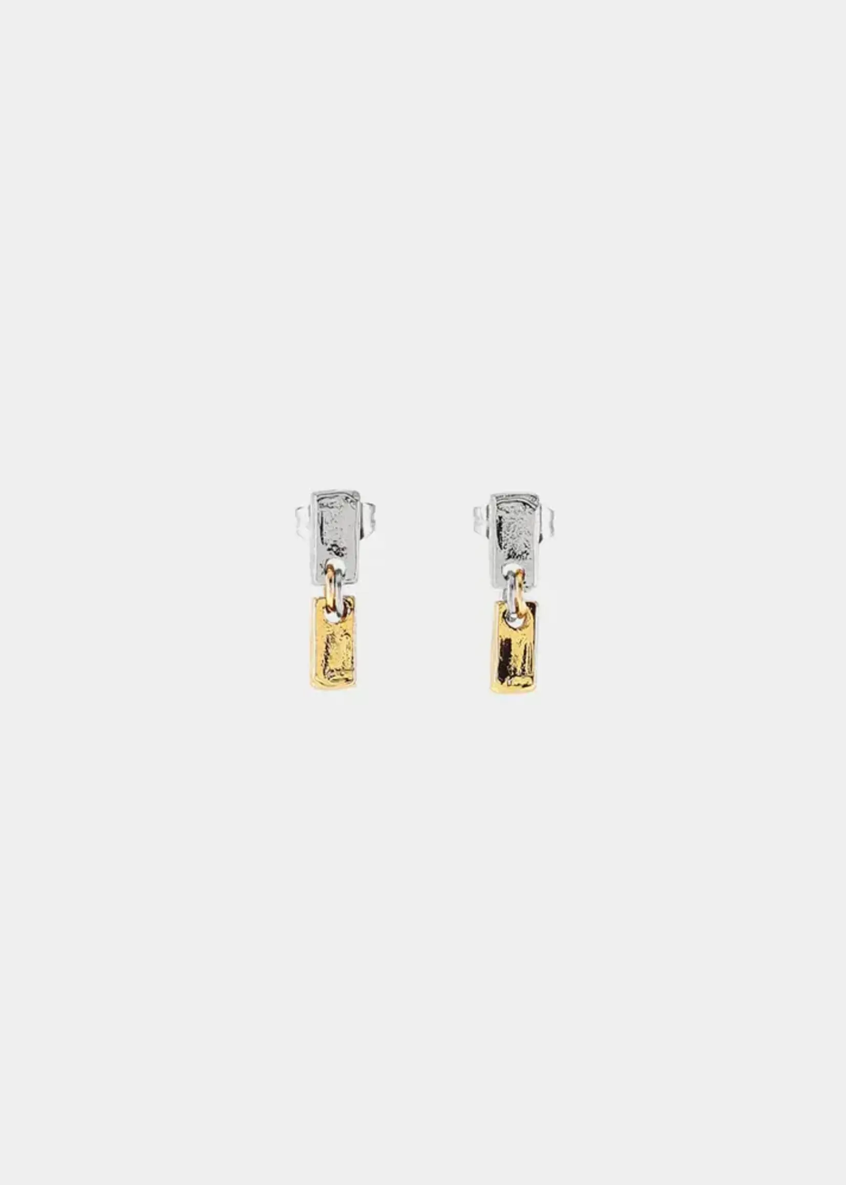 Anne-Marie Chagnon Aglia Two-Tone Earrings
