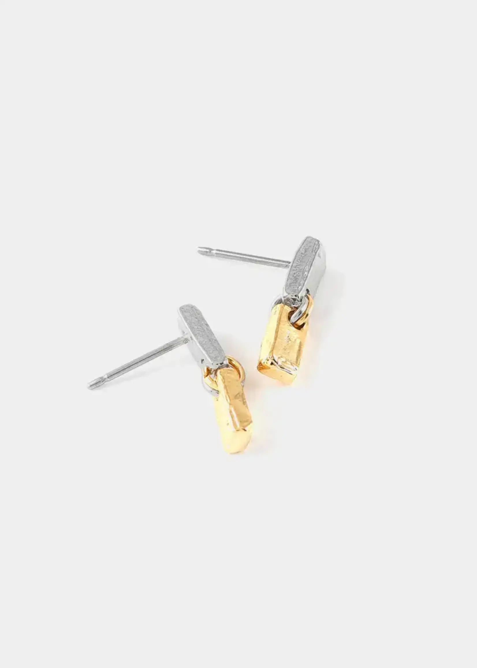 Anne-Marie Chagnon Aglia Two-Tone Earrings
