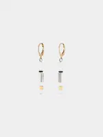Anne-Marie Chagnon Eoline Two-Tone Earrings