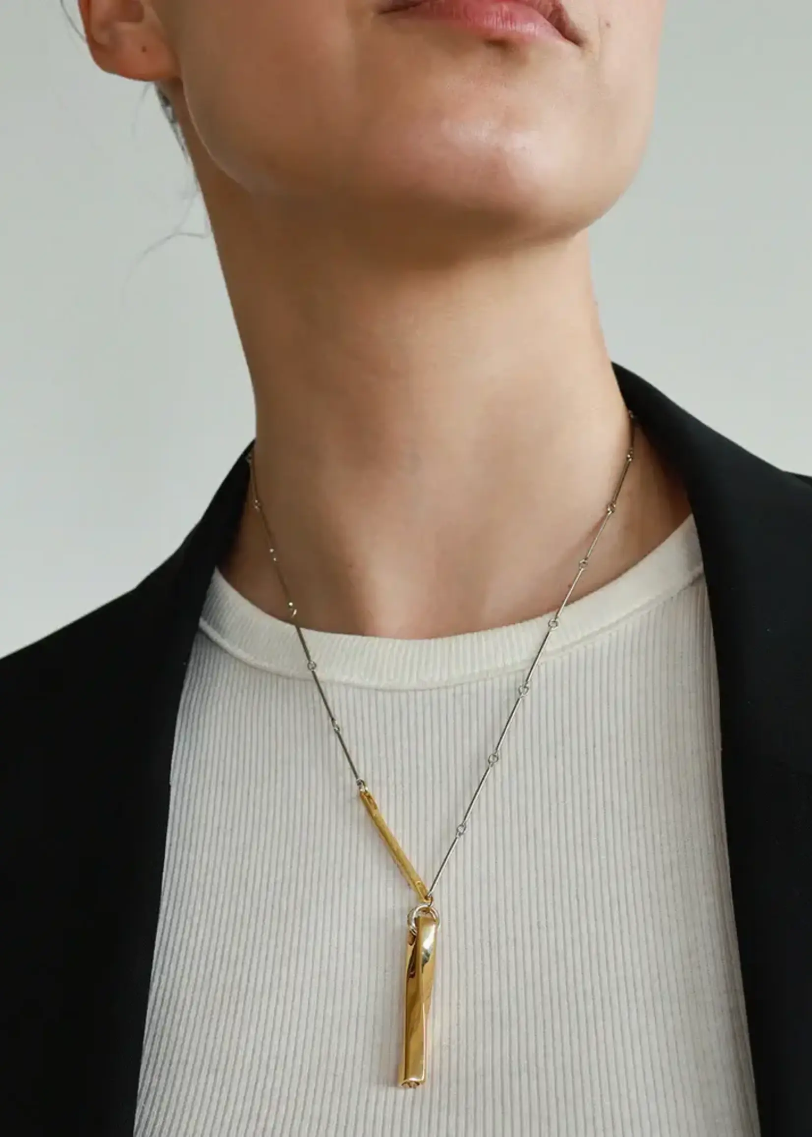 Anne-Marie Chagnon Requies Two-Tone Necklace