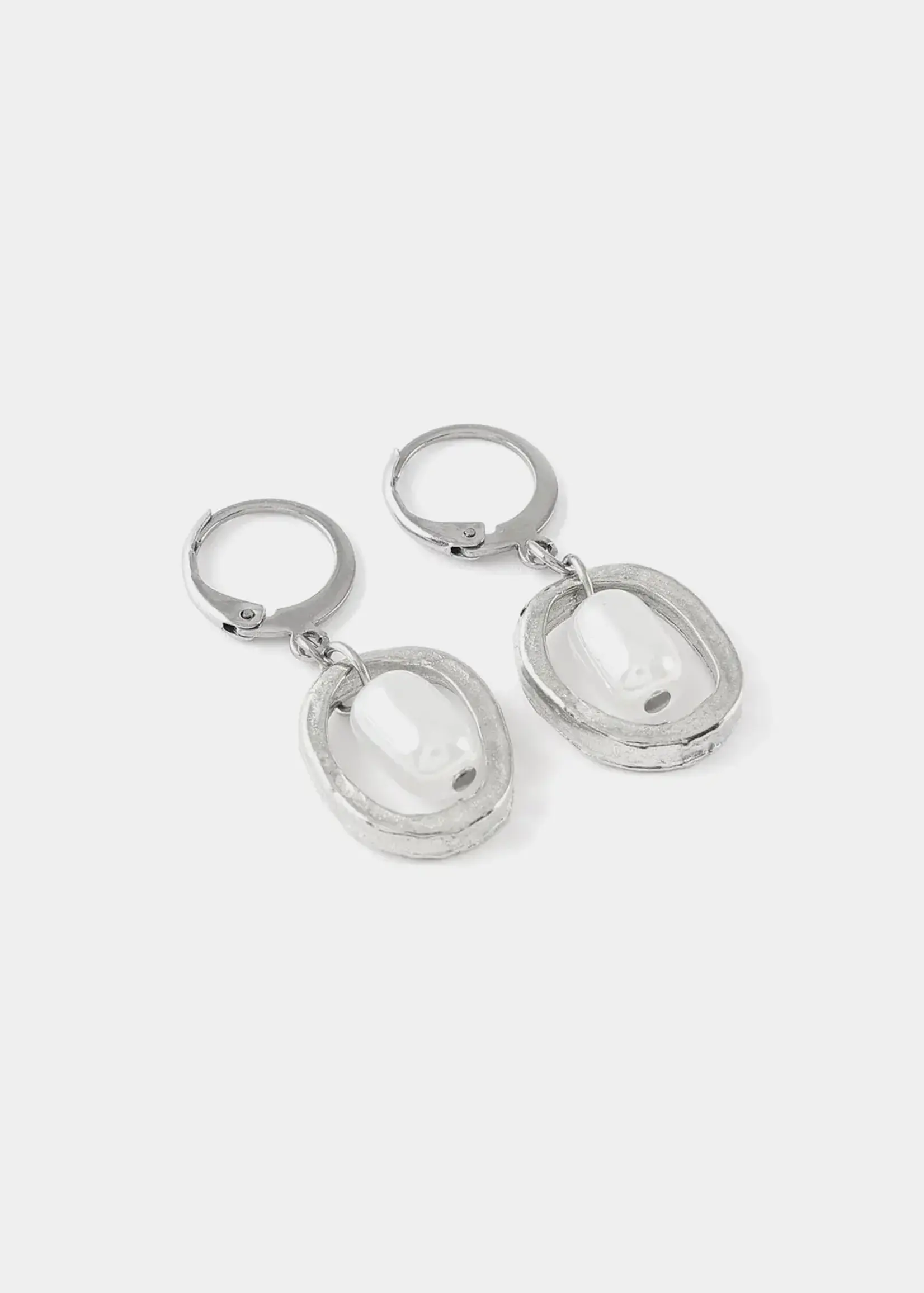 Anne-Marie Chagnon Dragea Silver Earrings