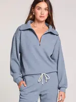 Saltwater Luxe Half Zip Seam Pullover
