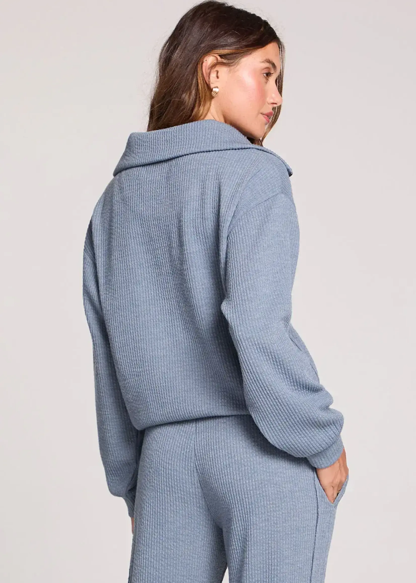 Saltwater Luxe Half Zip Seam Pullover