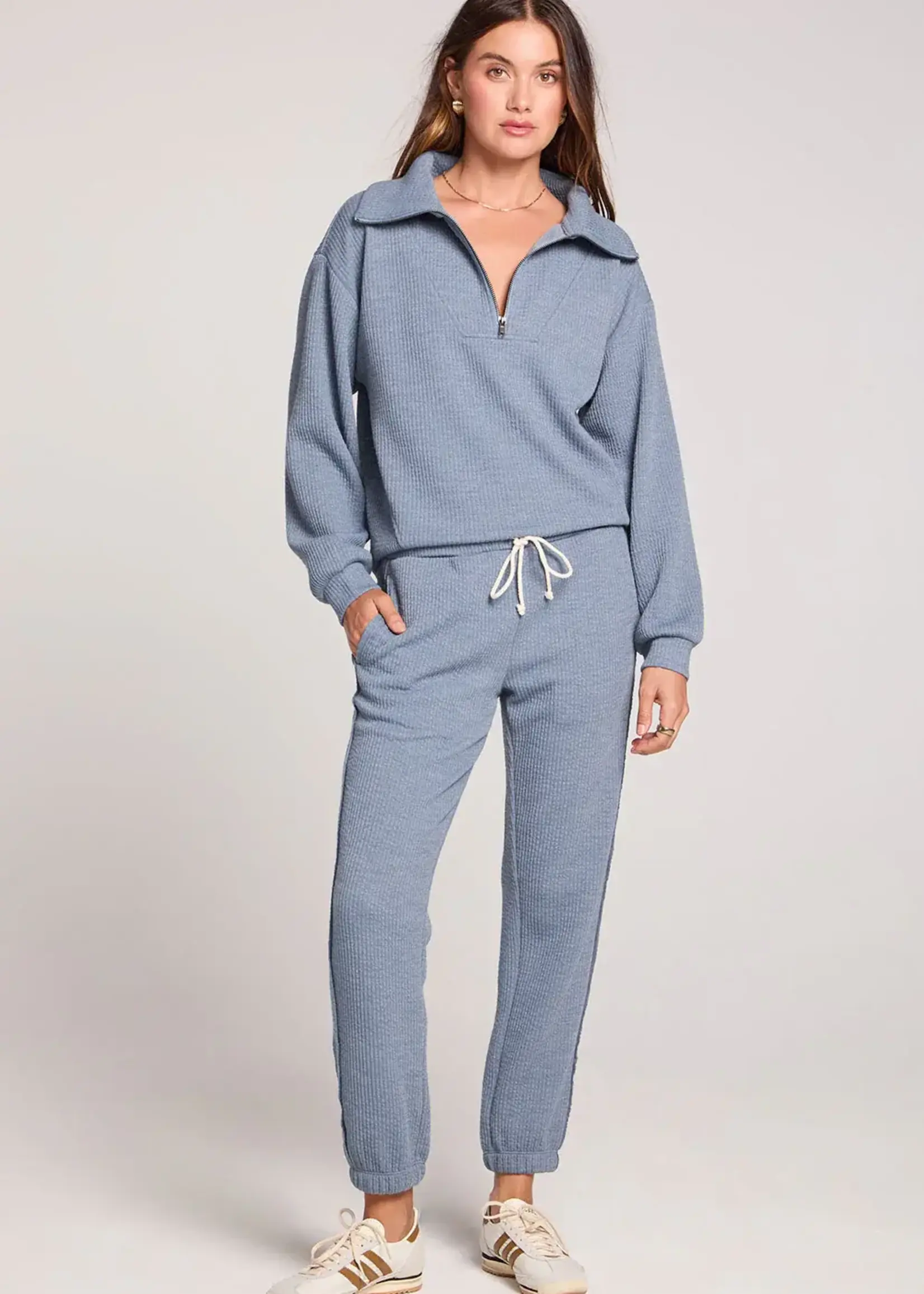 Saltwater Luxe Half Zip Seam Pullover