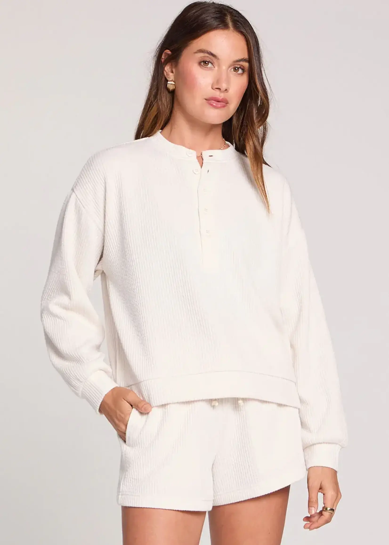 Saltwater Luxe Long Sleeve Pullover