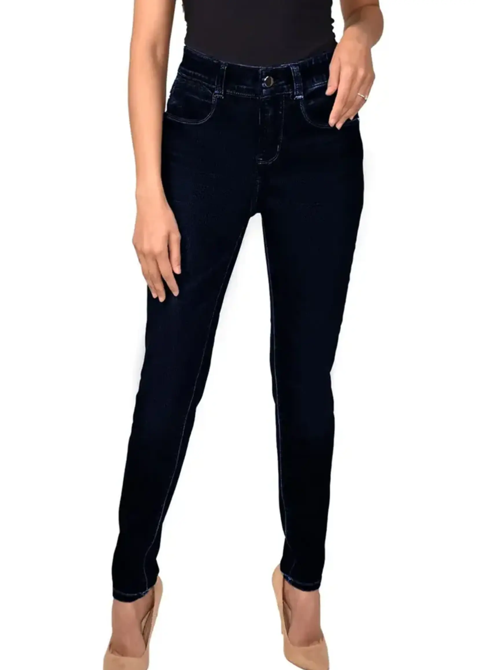 Frank Lyman Denim Jean Slim Straight Leg