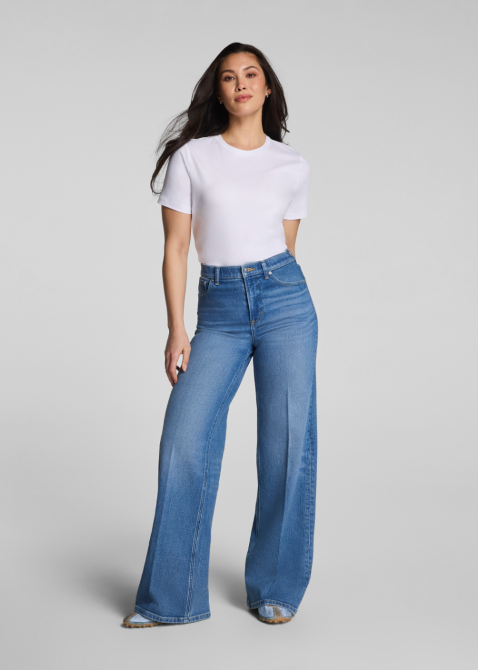 SPANX Lightweight Cotton Crew Tee