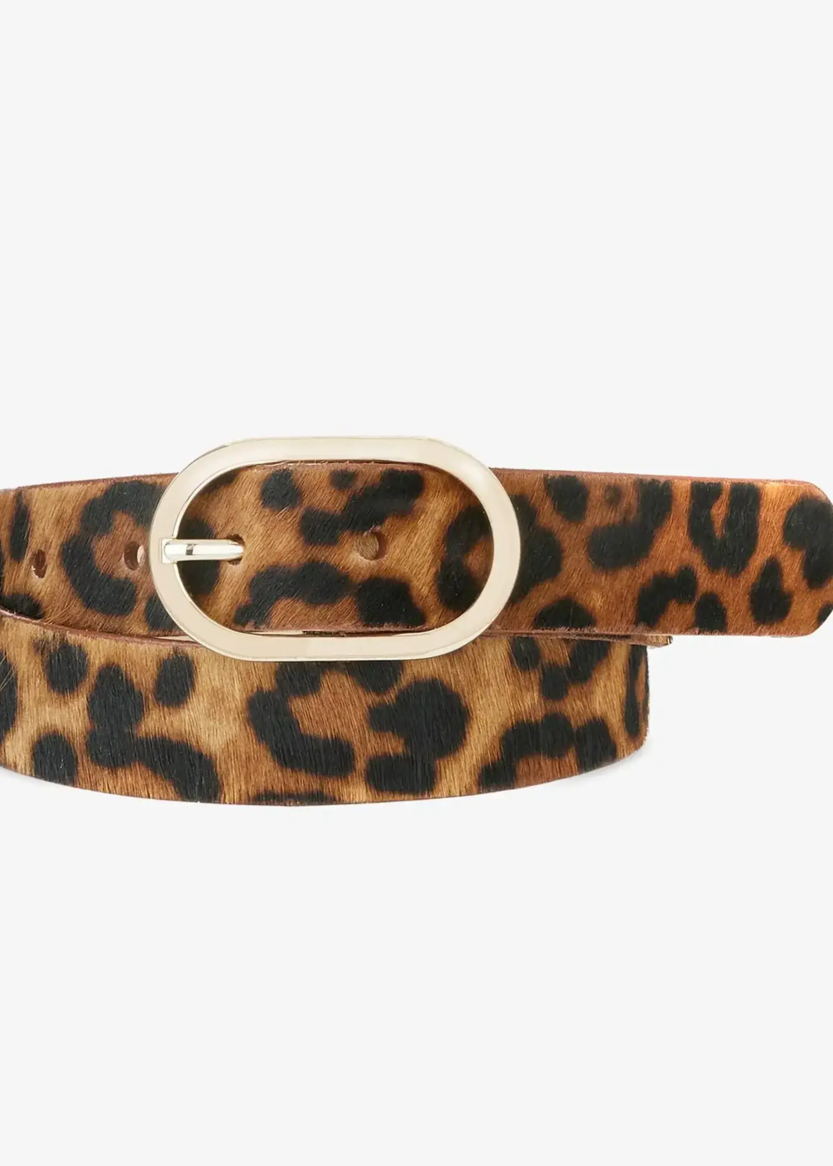 BRAVE Leather Kezia Persian Leopard Belt