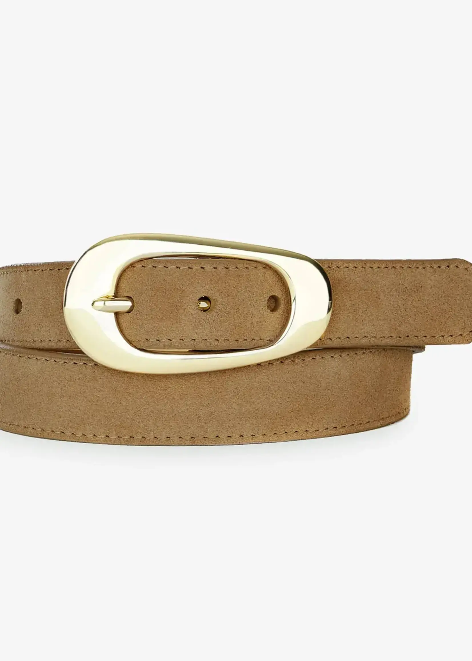 BRAVE Leather Zya Olivetta Suede Belt