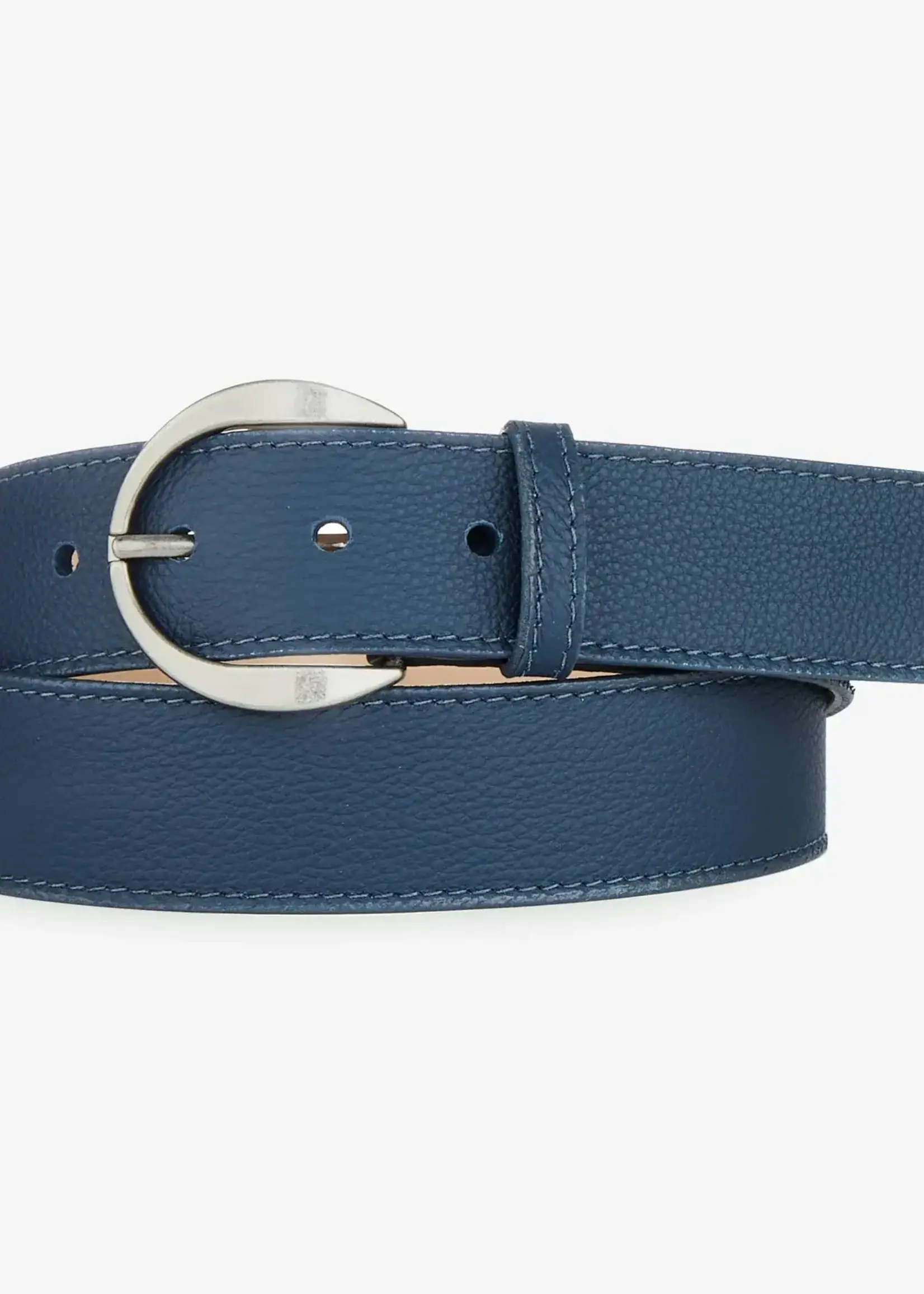 BRAVE Leather Sylas Indigo Nappa Belt