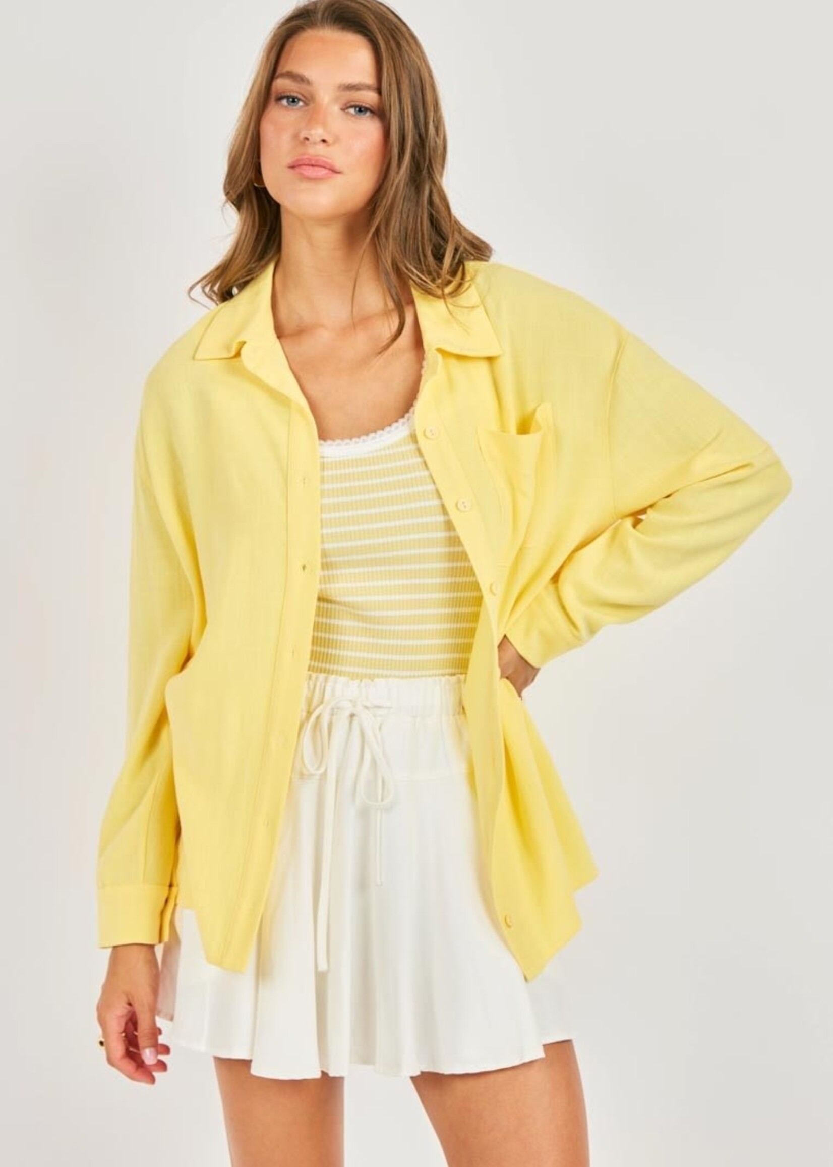 Sadie & Sage Sugarloaf Button Up Shirt