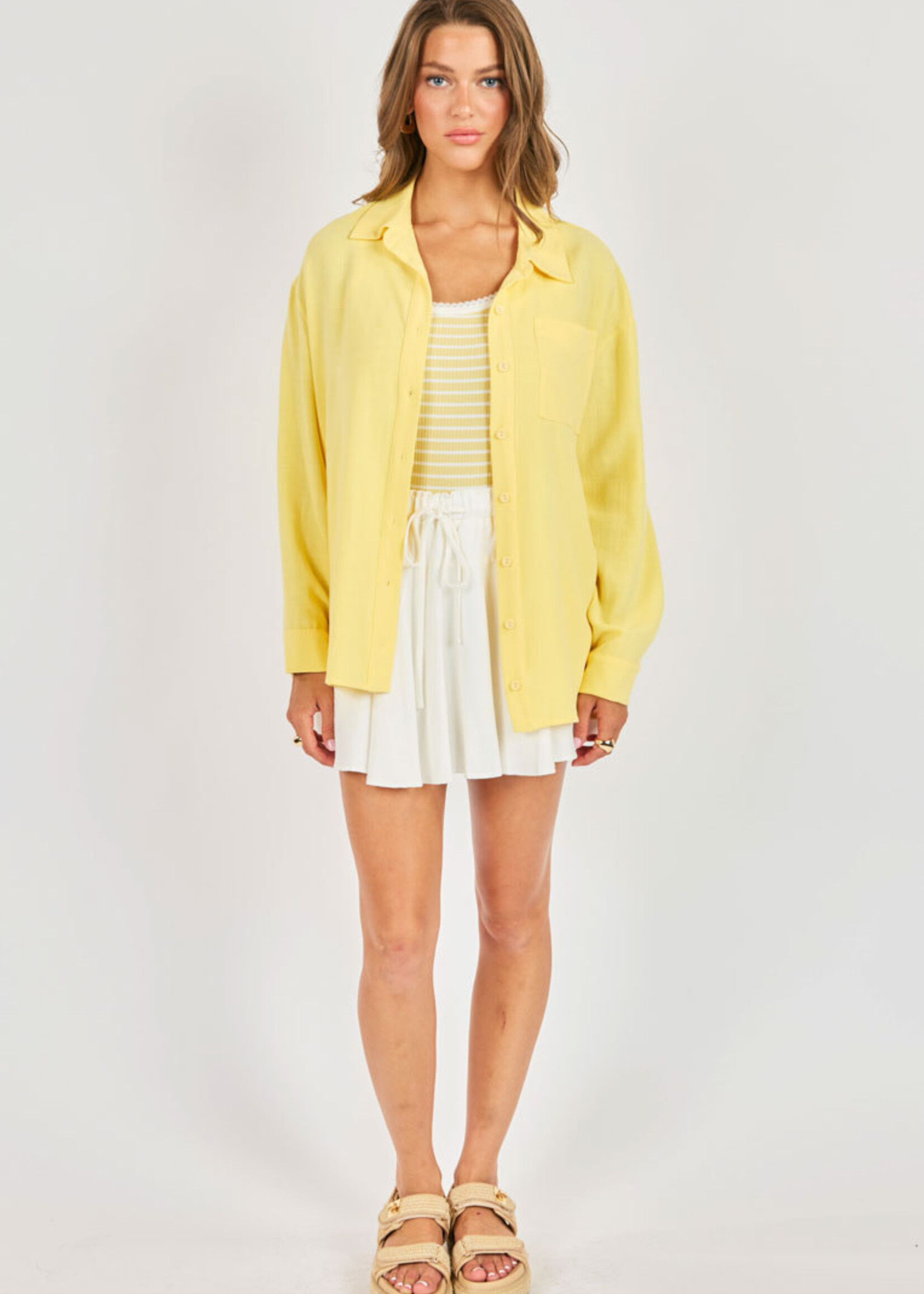 Sadie & Sage Sugarloaf Button Up Shirt