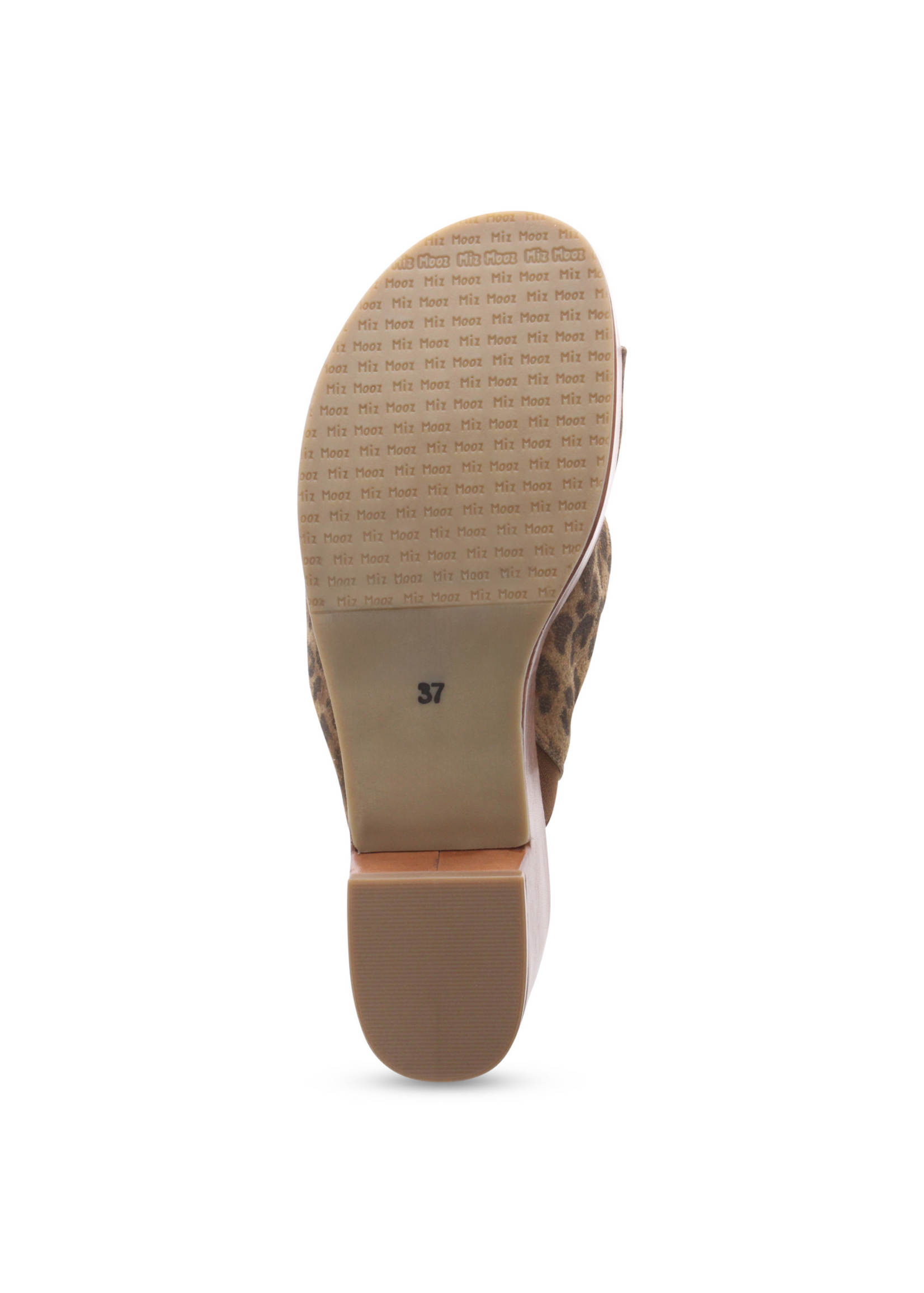 Miz Mooz Gwen Leopard Heeled Slide