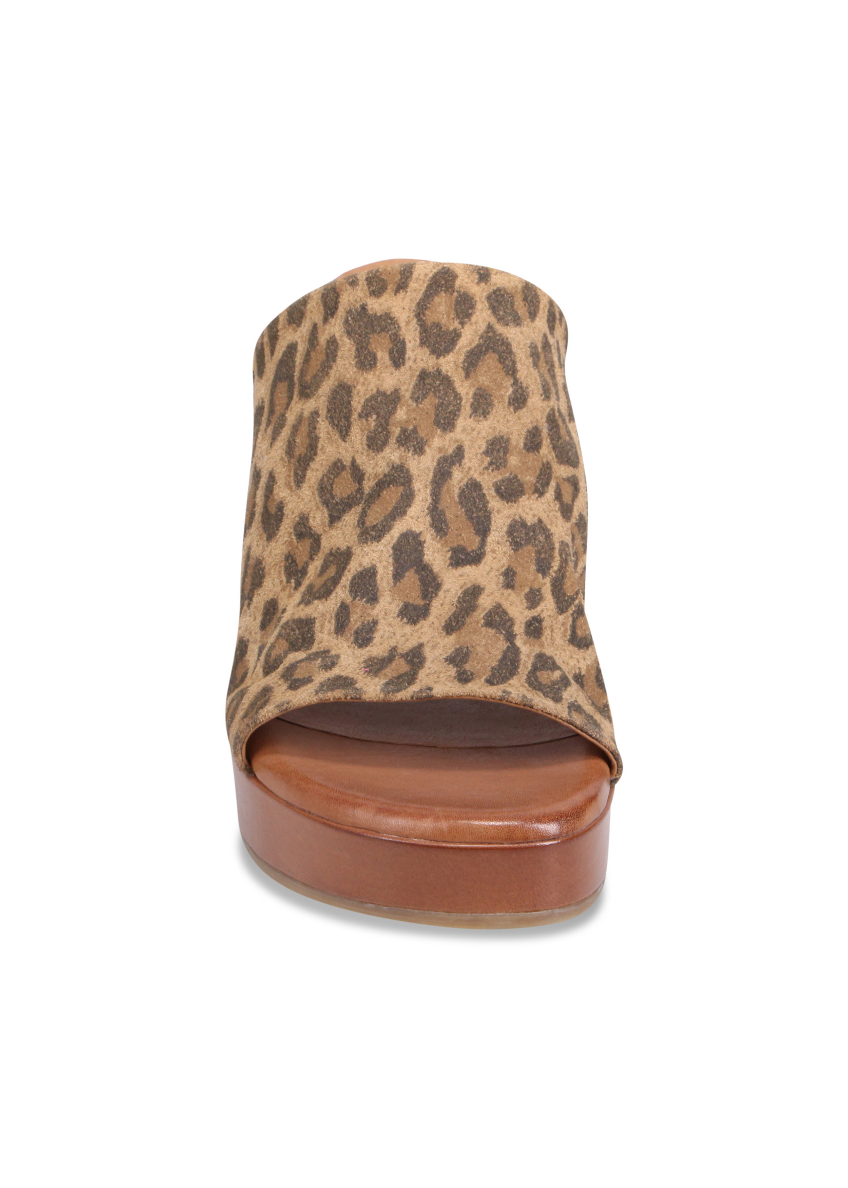 Miz Mooz Gwen Leopard Heeled Slide