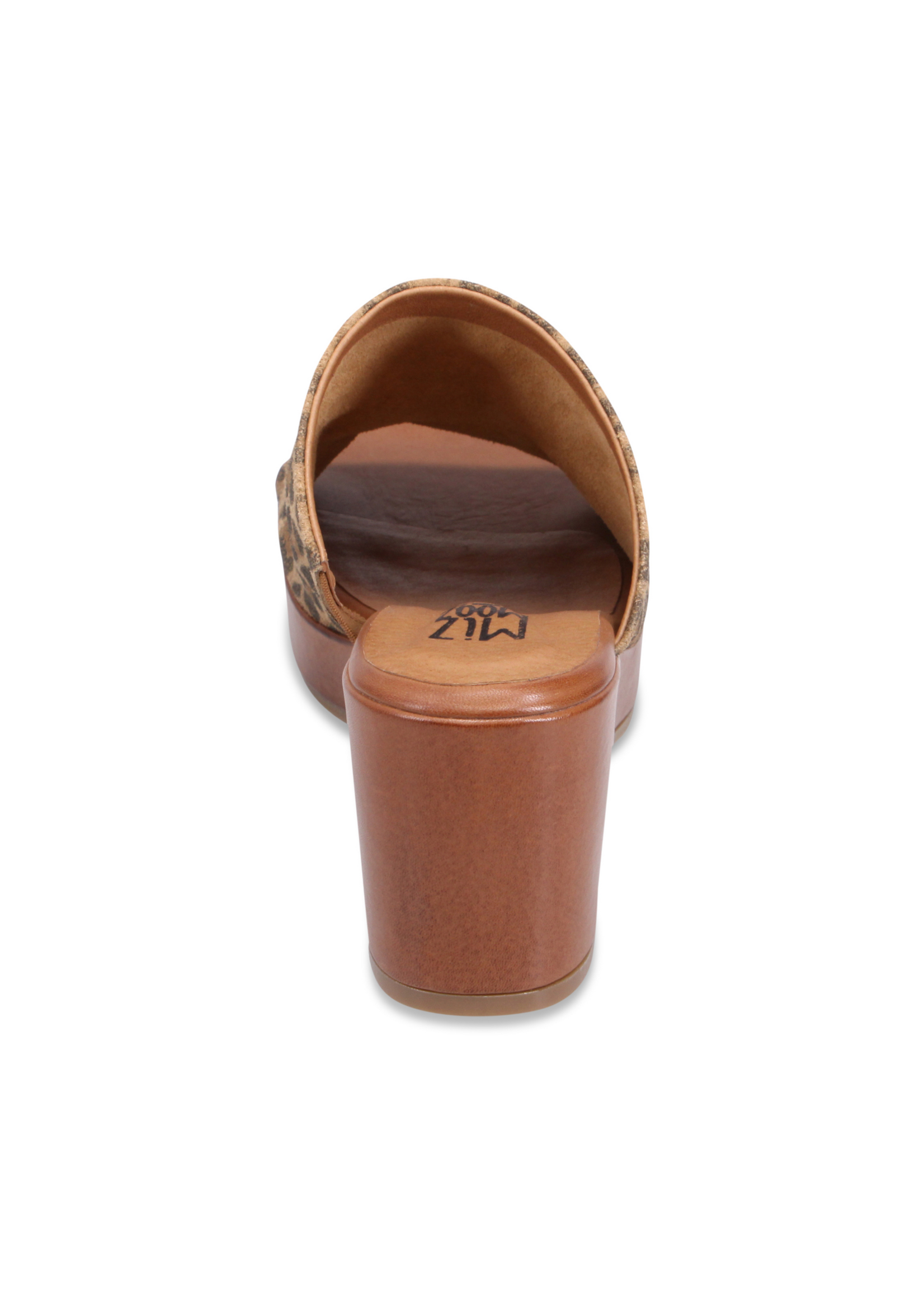 Miz Mooz Gwen Leopard Heeled Slide