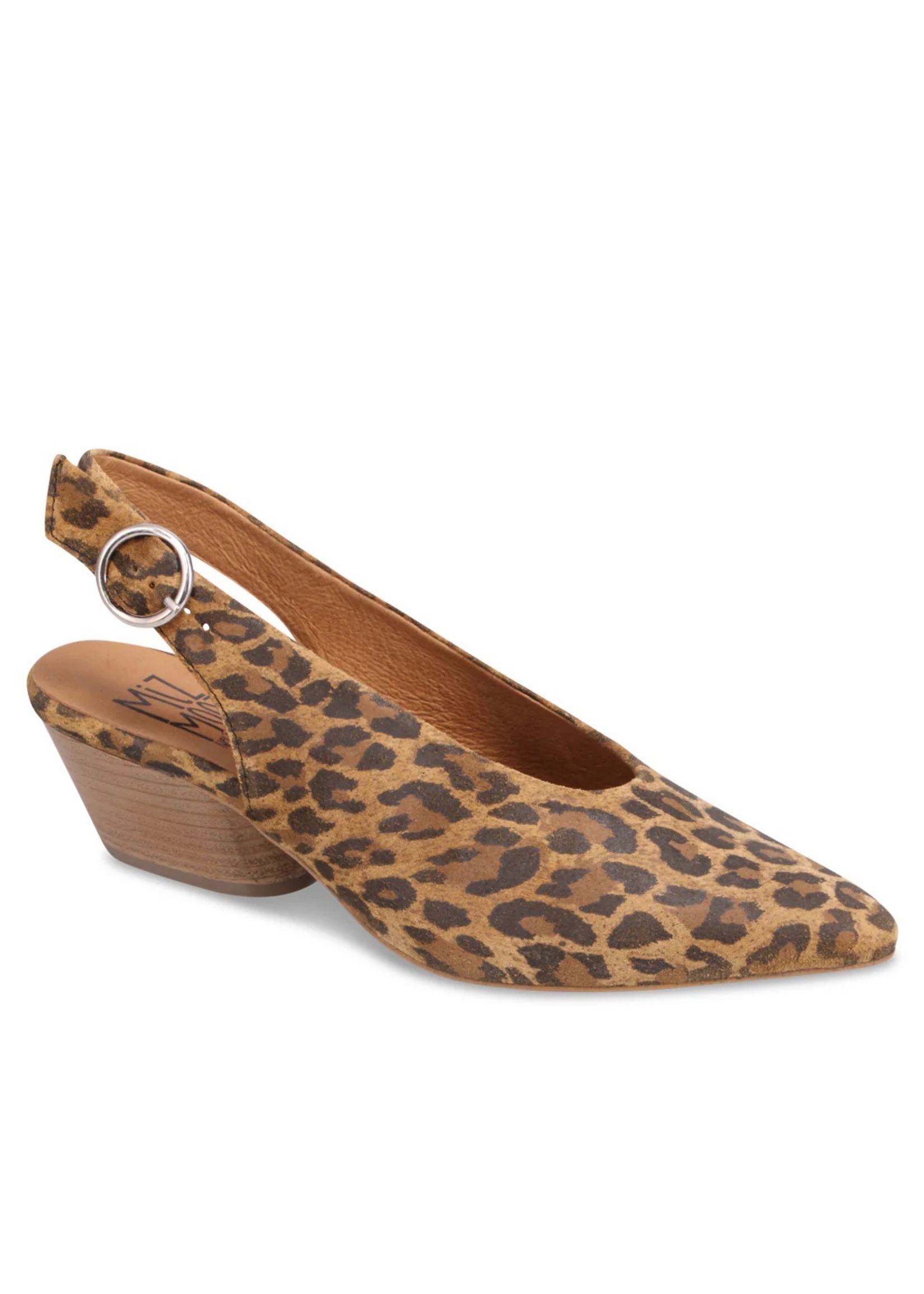 Miz Mooz Haven Leopard Slingback Heel