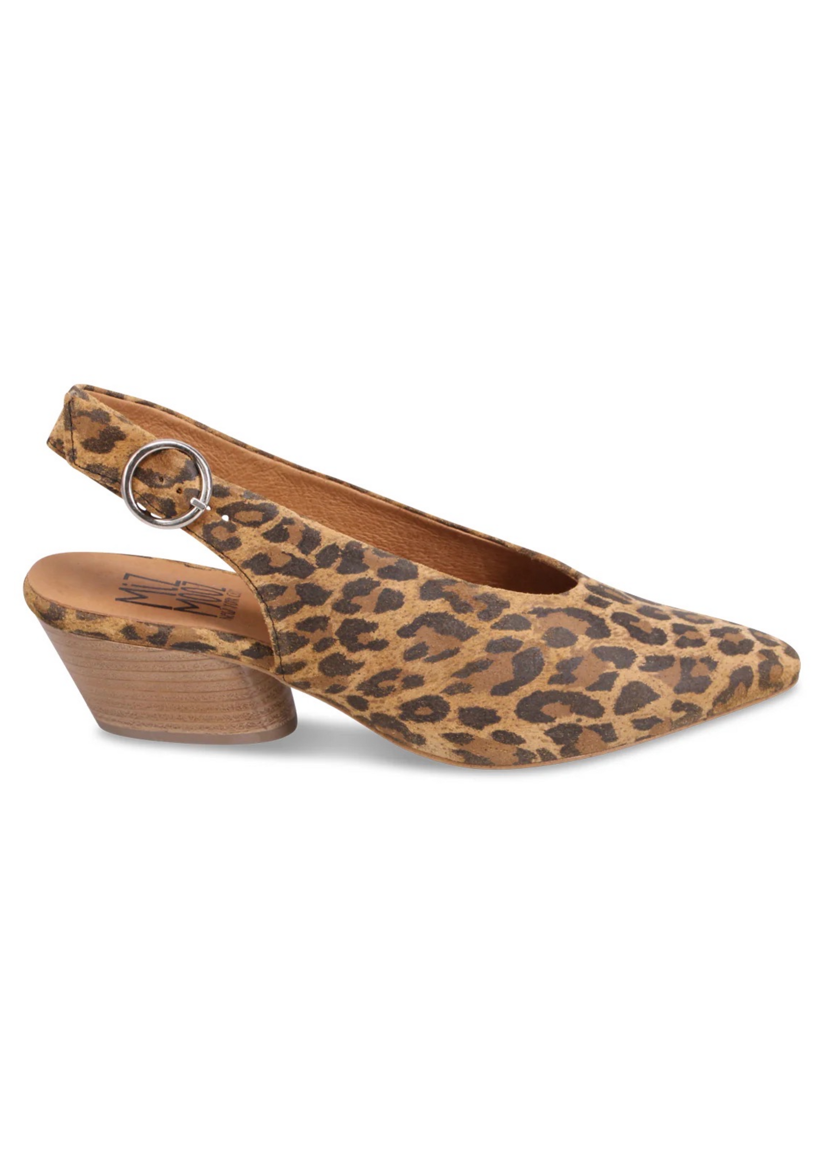 Miz Mooz Haven Leopard Slingback Heel