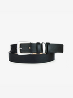 BRAVE Leather Kofi Black Vachetta Leather Belt