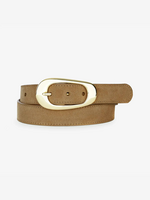 BRAVE Leather Zya Olivetta Suede Belt
