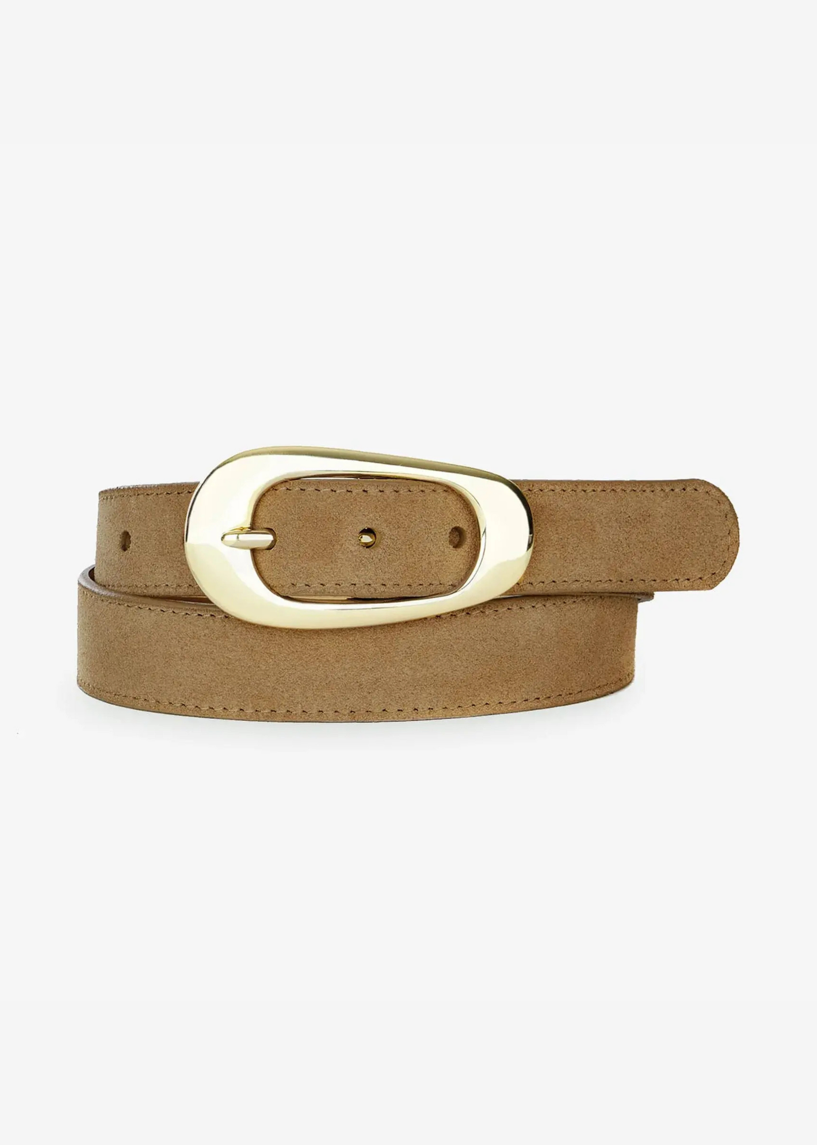 BRAVE Leather Zya Olivetta Suede Belt