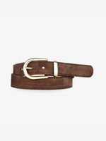 BRAVE Leather Lysander Castoro Suede Belt
