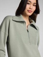 SPANX AirEssentials French Rib Half Zip