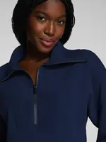 SPANX AirEssentials French Rib Half Zip