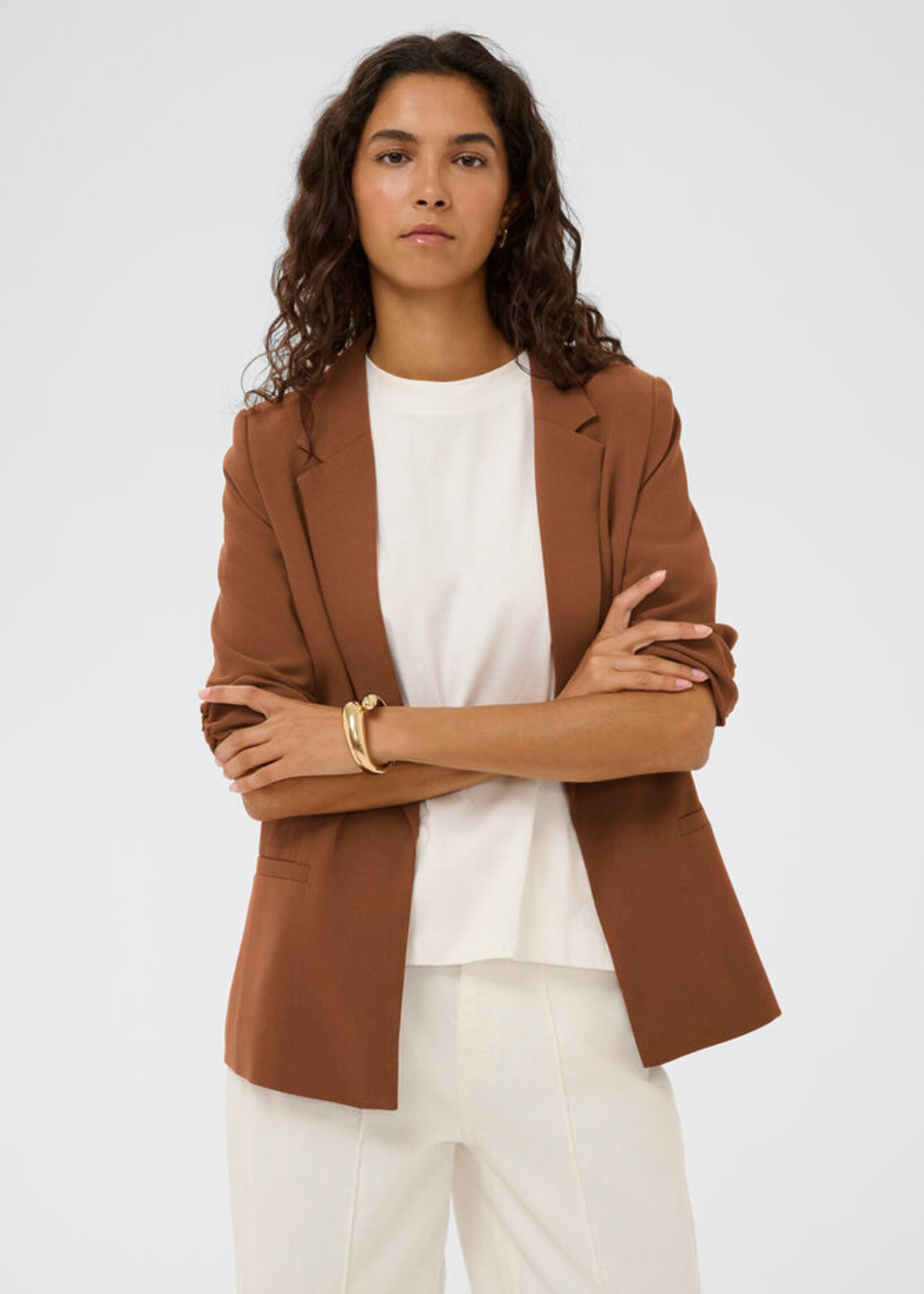 Soaked in Luxury Shirley Short Sleeve Blazer