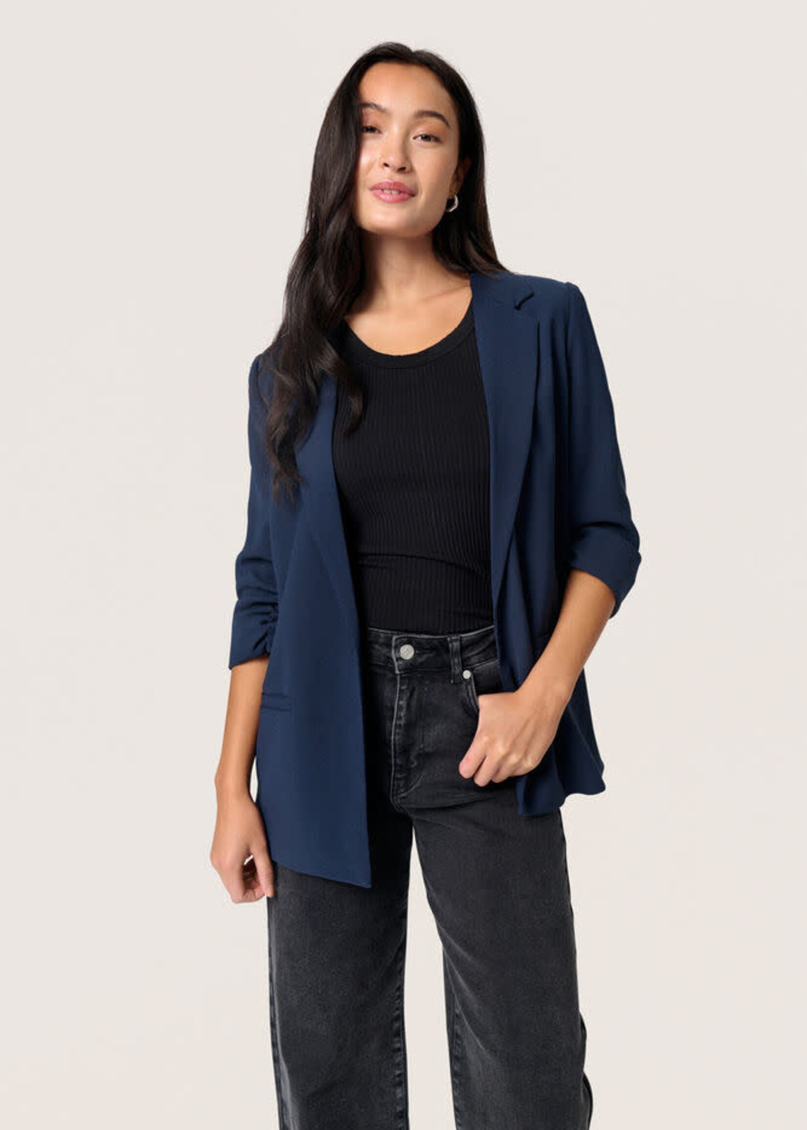 Soaked in Luxury Shirley Short Sleeve Blazer